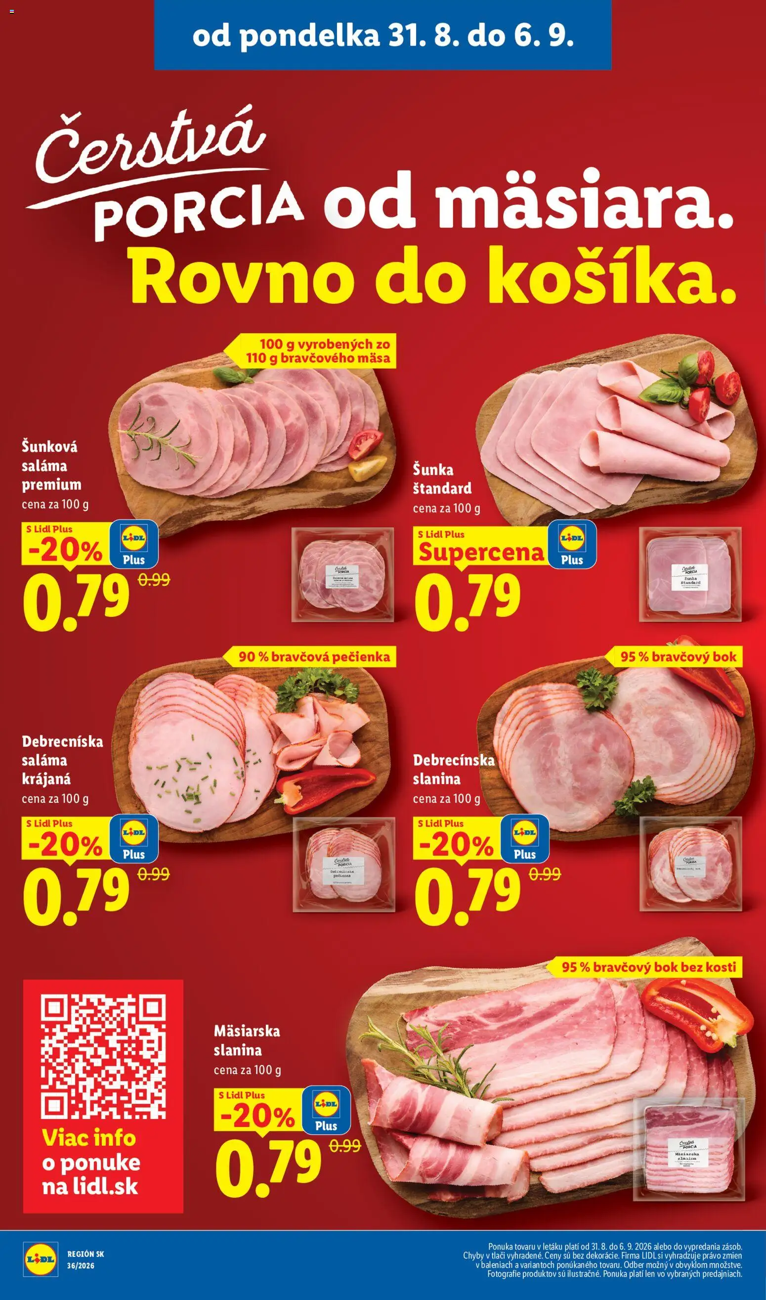 Nové Lidl akcie – leták je platný od 31.08.2026 | Strana: 14