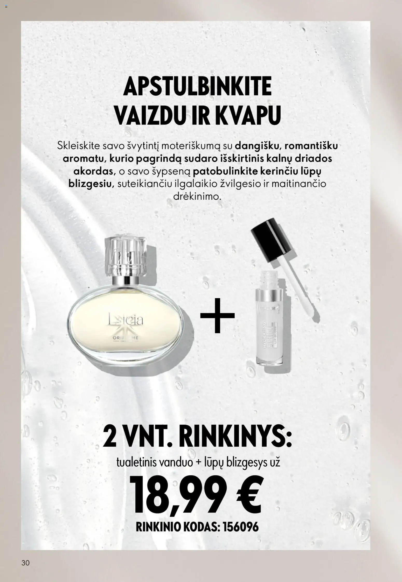 Oriflame akcijos nuo 03.06.2026 | Puslapis: 30 | Prekių: Tualetinis vanduo