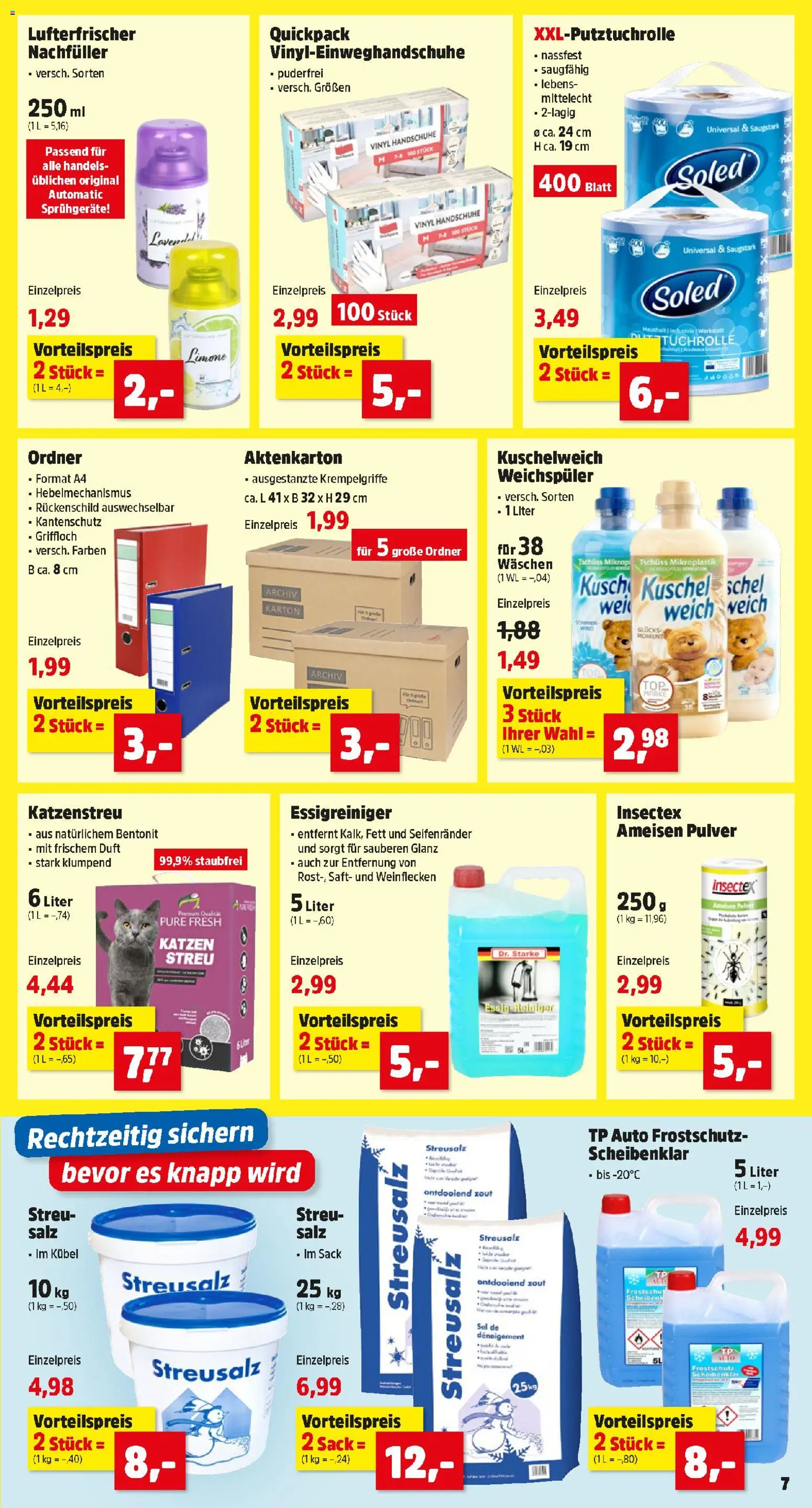 Thomas Philipps Flugblatt gültig ab 07.09.2026 | Seite: 9 | Produkte: Salz, Duft, Saft, Weichspüler