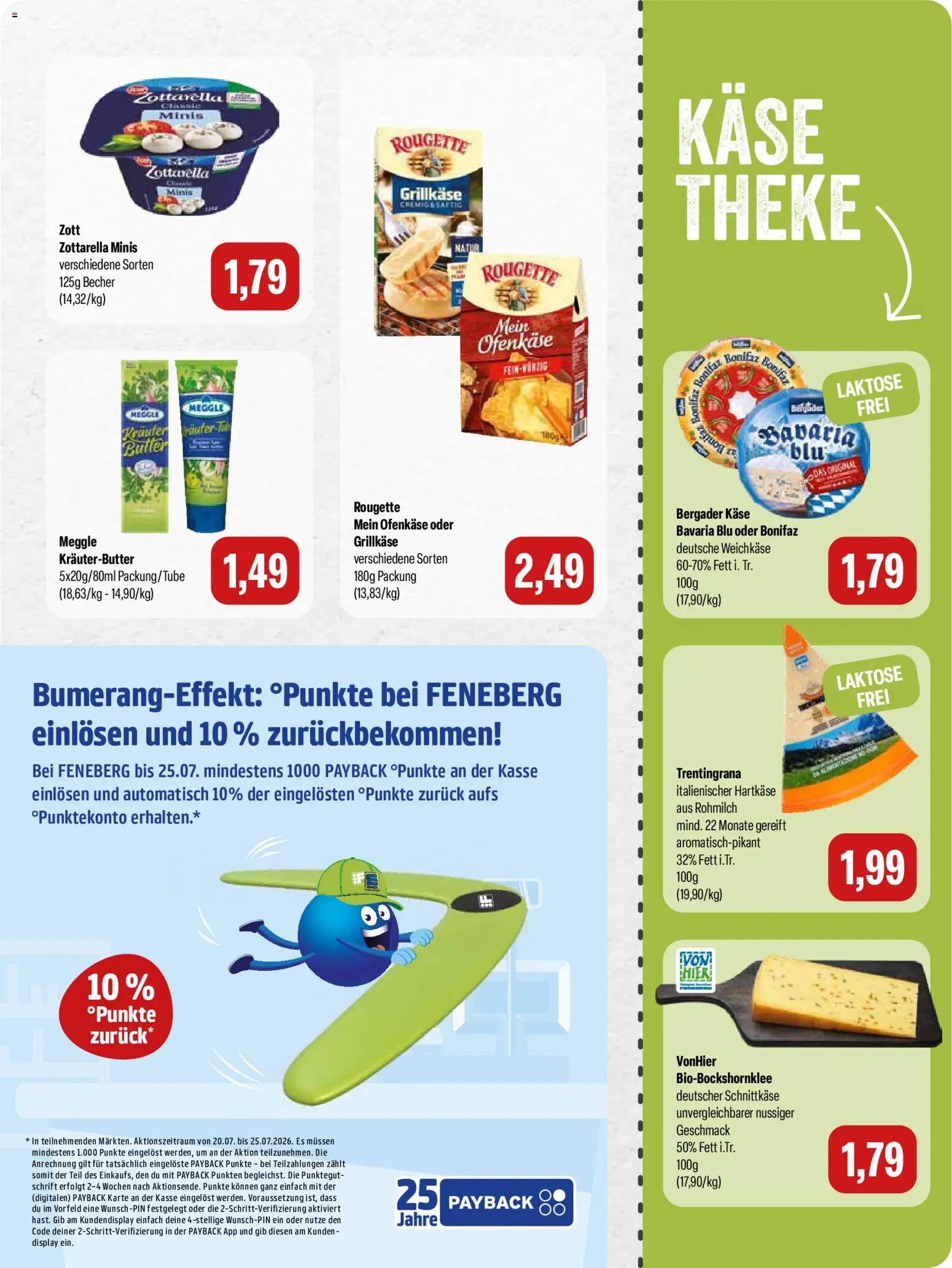 Feneberg Angebote – gültig ab 23.07.2026 | Seite: 7 | Produkte: Käse, Theke, Kräuterbutter