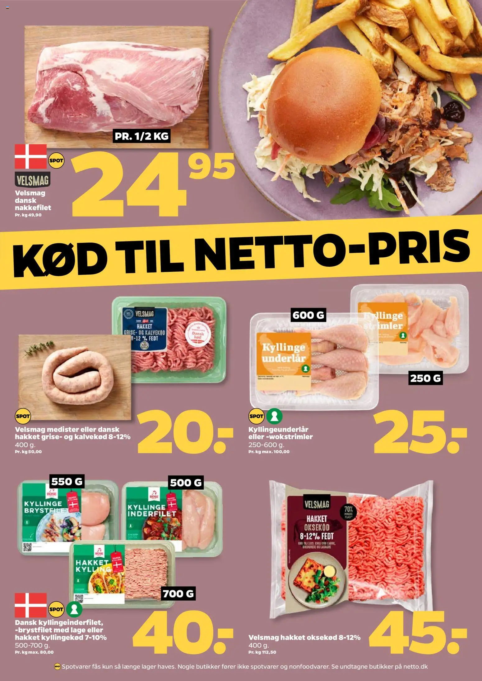 Netto tilbudsavis – gyldig fra 23.05.2026 | Side: 6 | Produkter: Kyllingekød, Oksekød, Nakkefilet