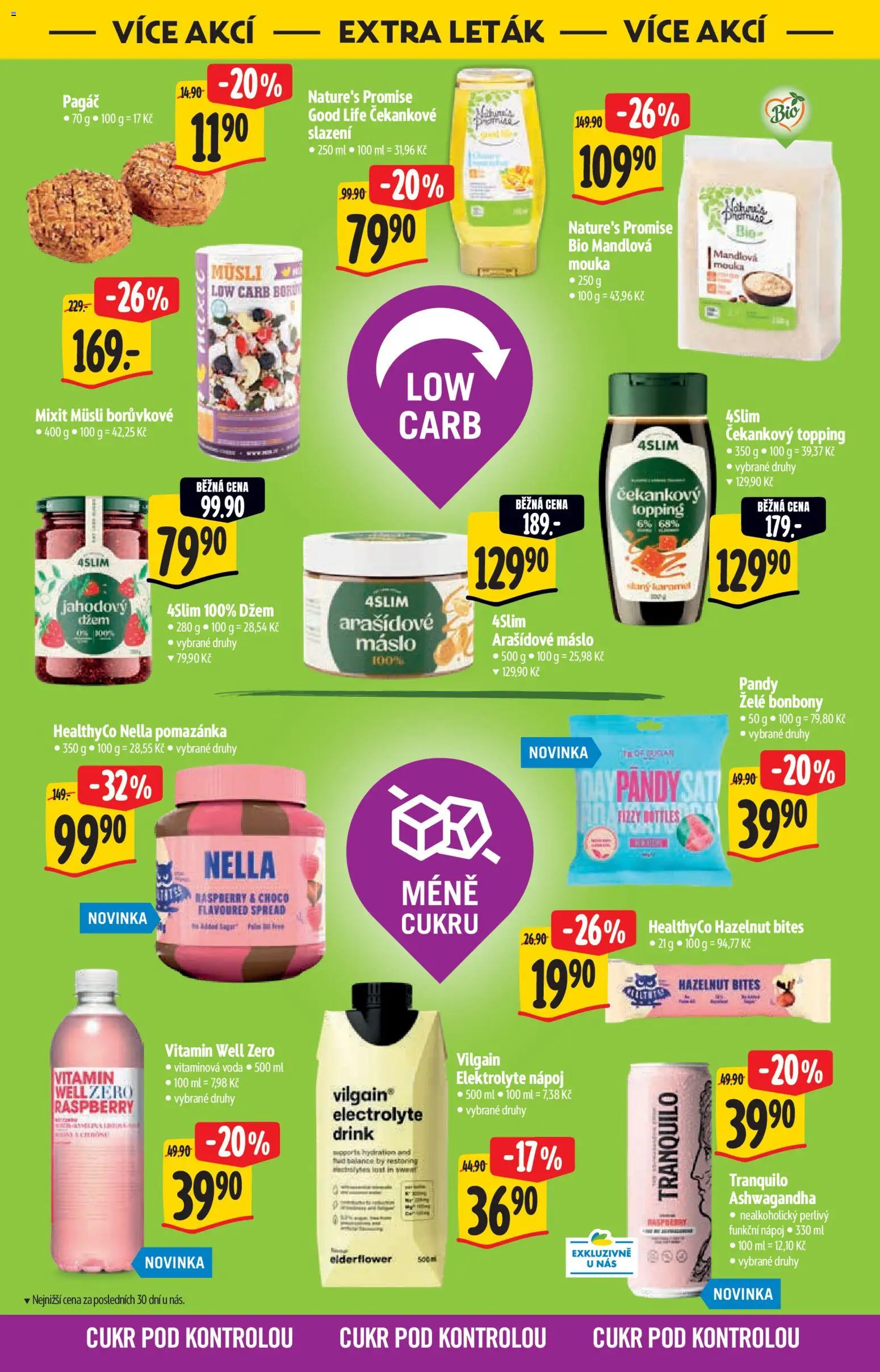 Albert katalog - Hypermarket - Bio od 02.09.2026 | Strana: 29 | Produkty: Arašídové máslo, Džem, Mouka, Pagáč