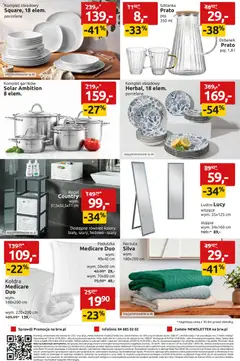 Pogląd oferty "Black Red White promocje" - ważna od 07.09.2026 | Strona: 14 | Produkty: Lustro, Komplet garnków, Kołdra, Narzuta