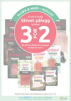 Forhåndsvisning av Joker kundeavis gyldig fra 24/08/2026 | Side: 16 | Produkter: Chorizo, Svinefilet, Salt, Spekeskinke