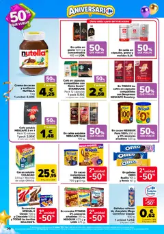 Vista previa Café soluble NESCAFÉ 3 en 1, Café soluble NESCAFÉ 3 en 1 Pack 10 sobres válido desde el 13/10/2026 | Página: 34