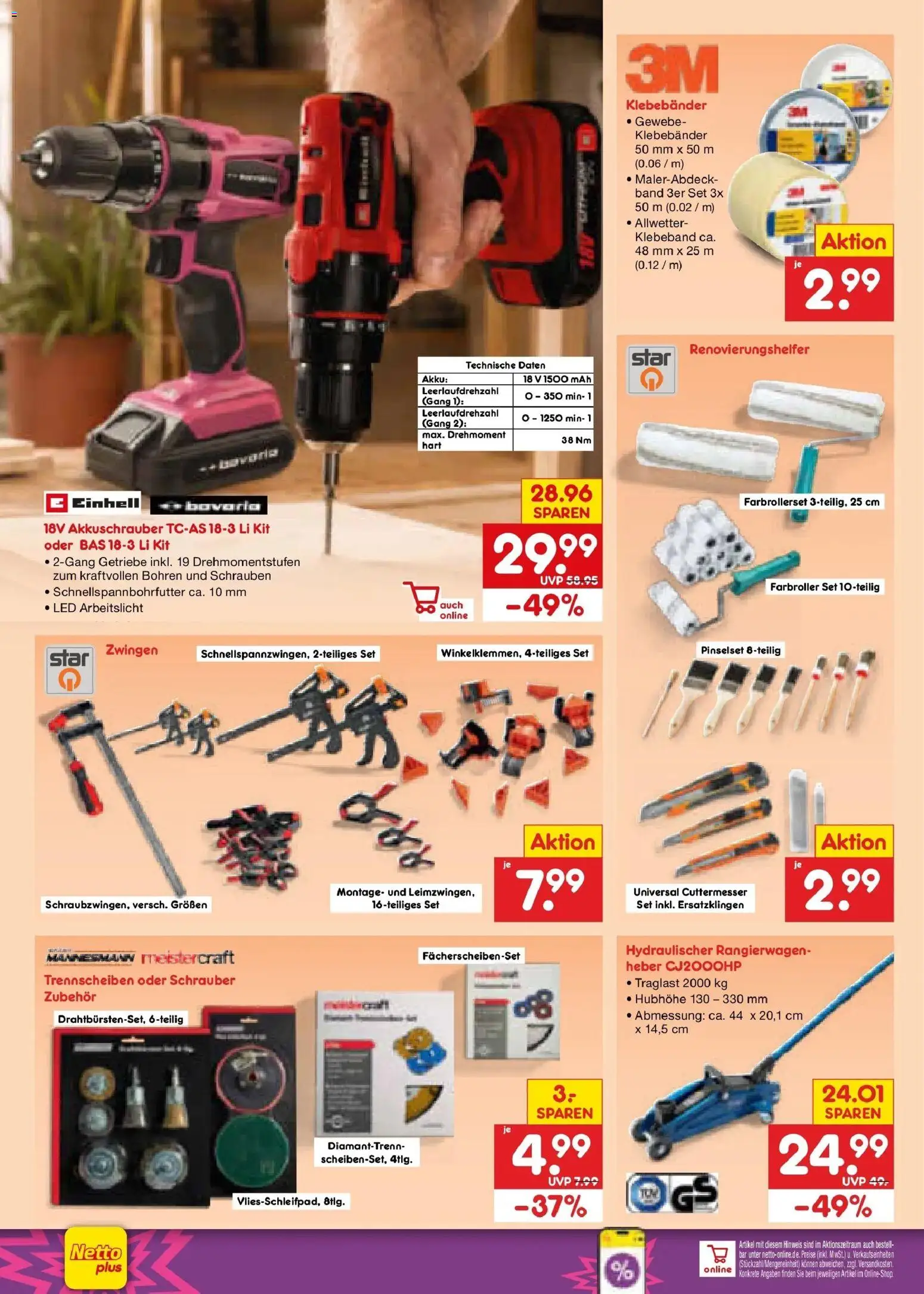 Netto Marken-Discount Prospekt Leipzig – gültig ab 21.09.2026 | Seite: 40 | Produkte: Akkuschrauber