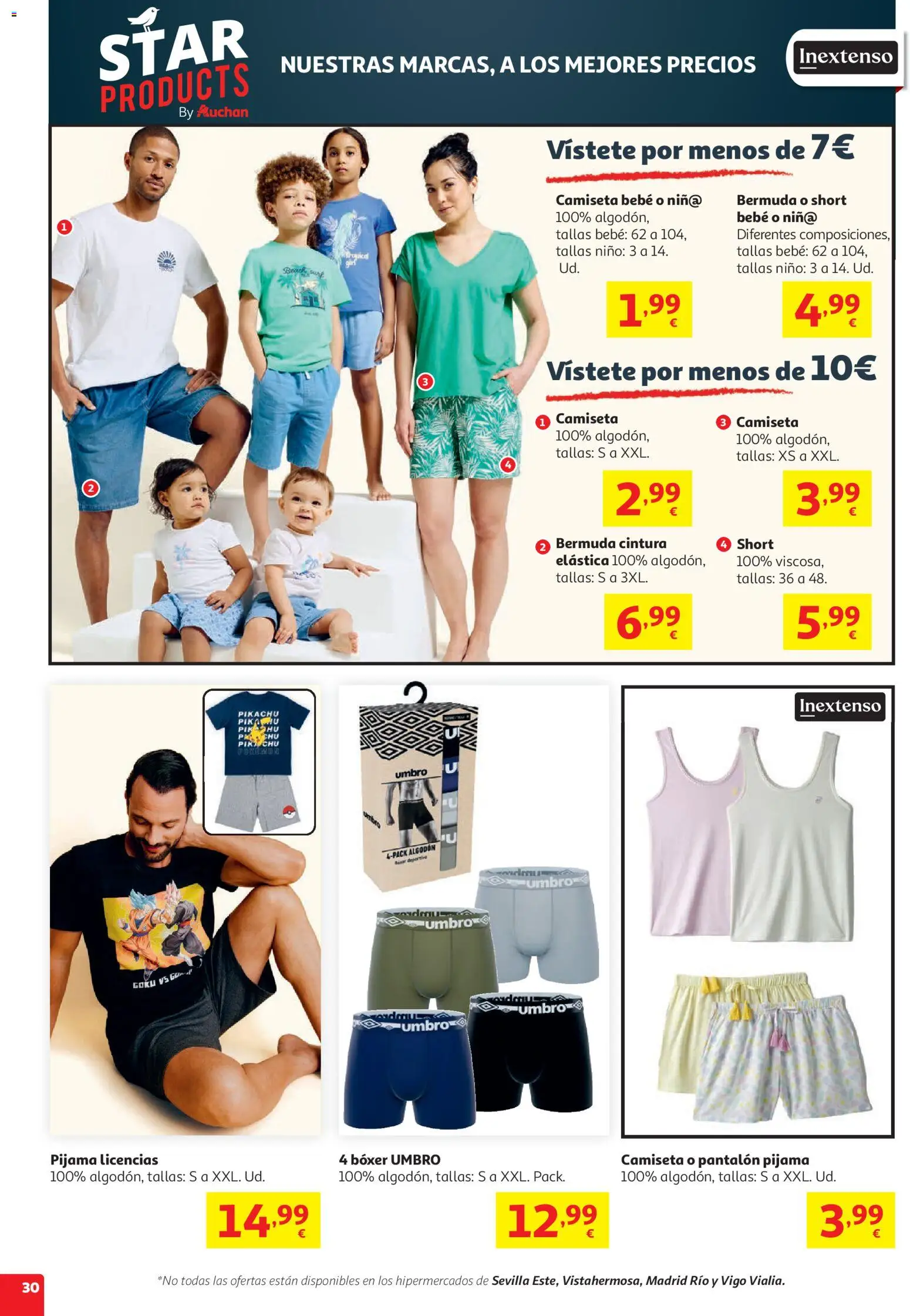 Alcampo HG Unico │ válido desde el 05.05.2026 | Página: 30 | Productos: Pijama