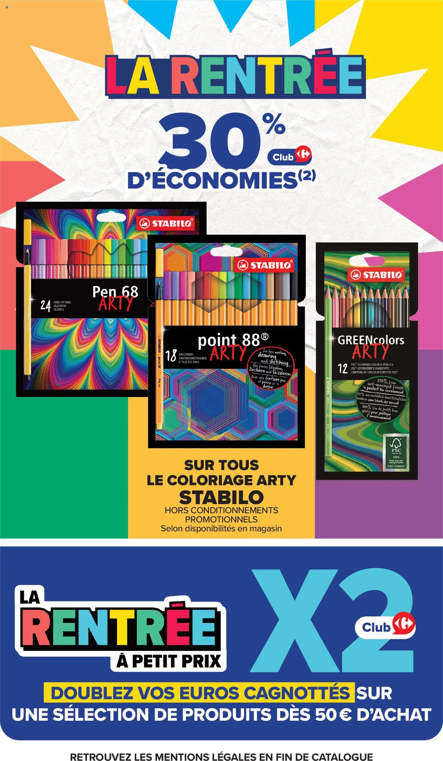 {H1} | Page: 3 | Produits: Crayons de couleur, Thé