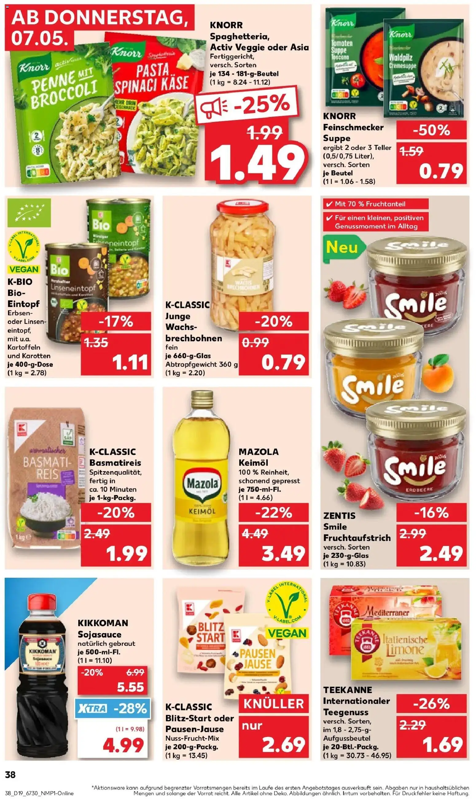 Kaufland Prospekt Delitzsch	 – gültig ab 04.05.2026 | Seite: 43 | Produkte: Käse, Tomaten, Reis, Erbsen