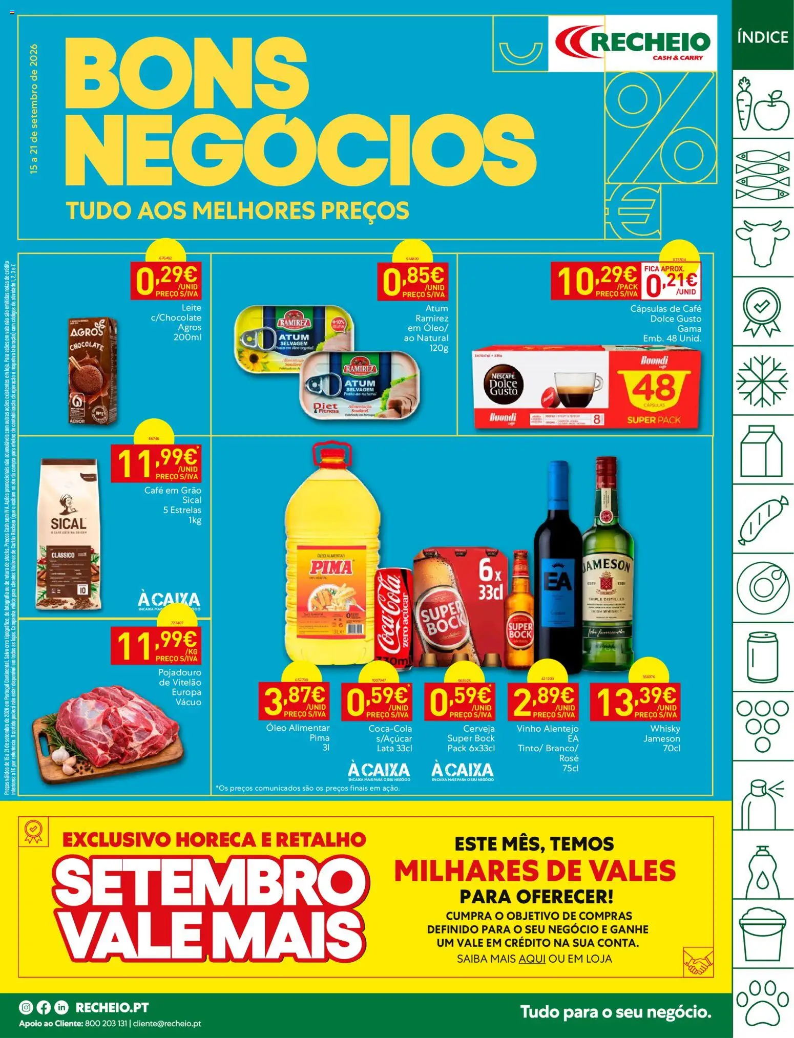 Recheio folheto │ válido de 15/09/2026 | Página: 1