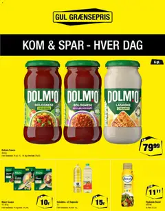 Calle - Gul Grænsepris gyldig fra 29.04.2026 | Side: 14 | Produkter: Rapsolie, Carpete