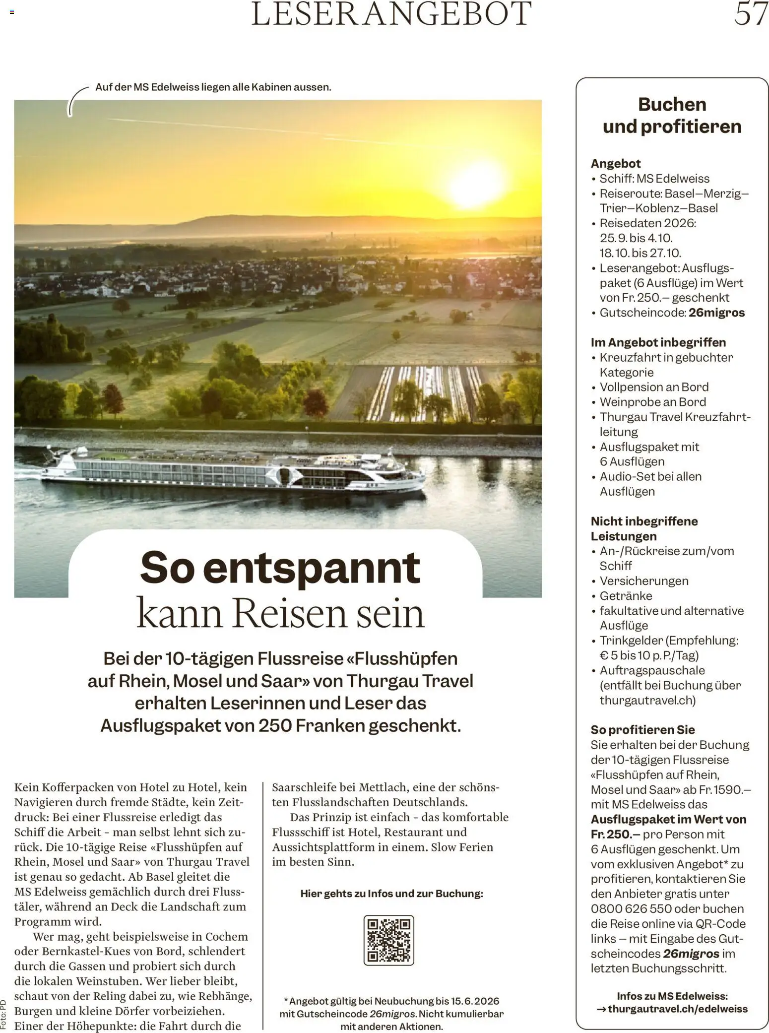 Migros aktionen Magazin – gültig ab 13.05.2026 | Seite: 57