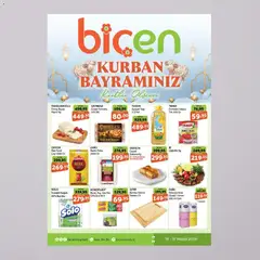 15.05.2026 tarihinden itibaren geçerli olan Biçen Market kataloğu önizlemesi