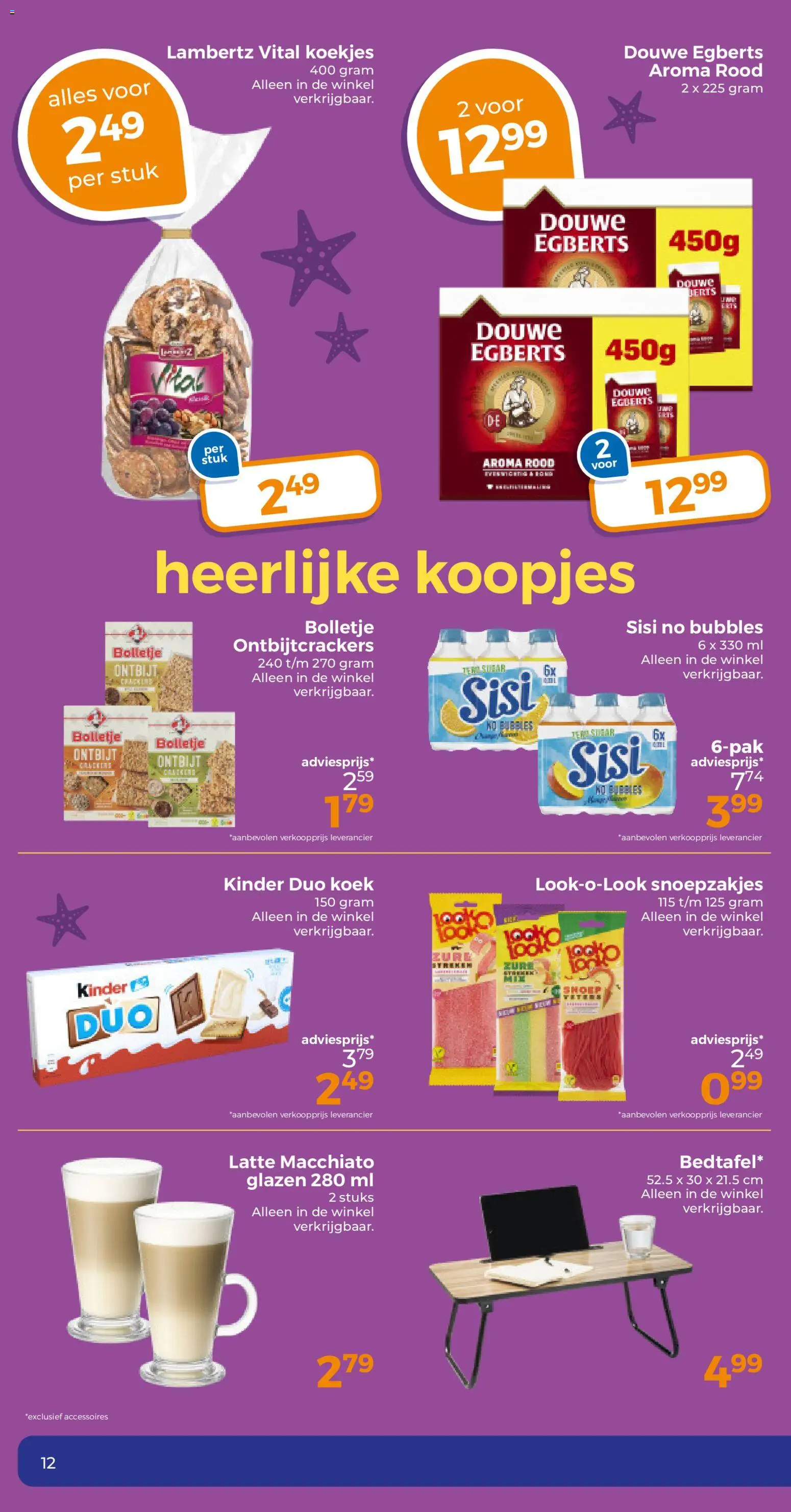 {H1} | Pagina: 22 | Producten: Koekjes, Kinder