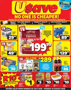 Usave specials catalogue – valid from 20/07/2026