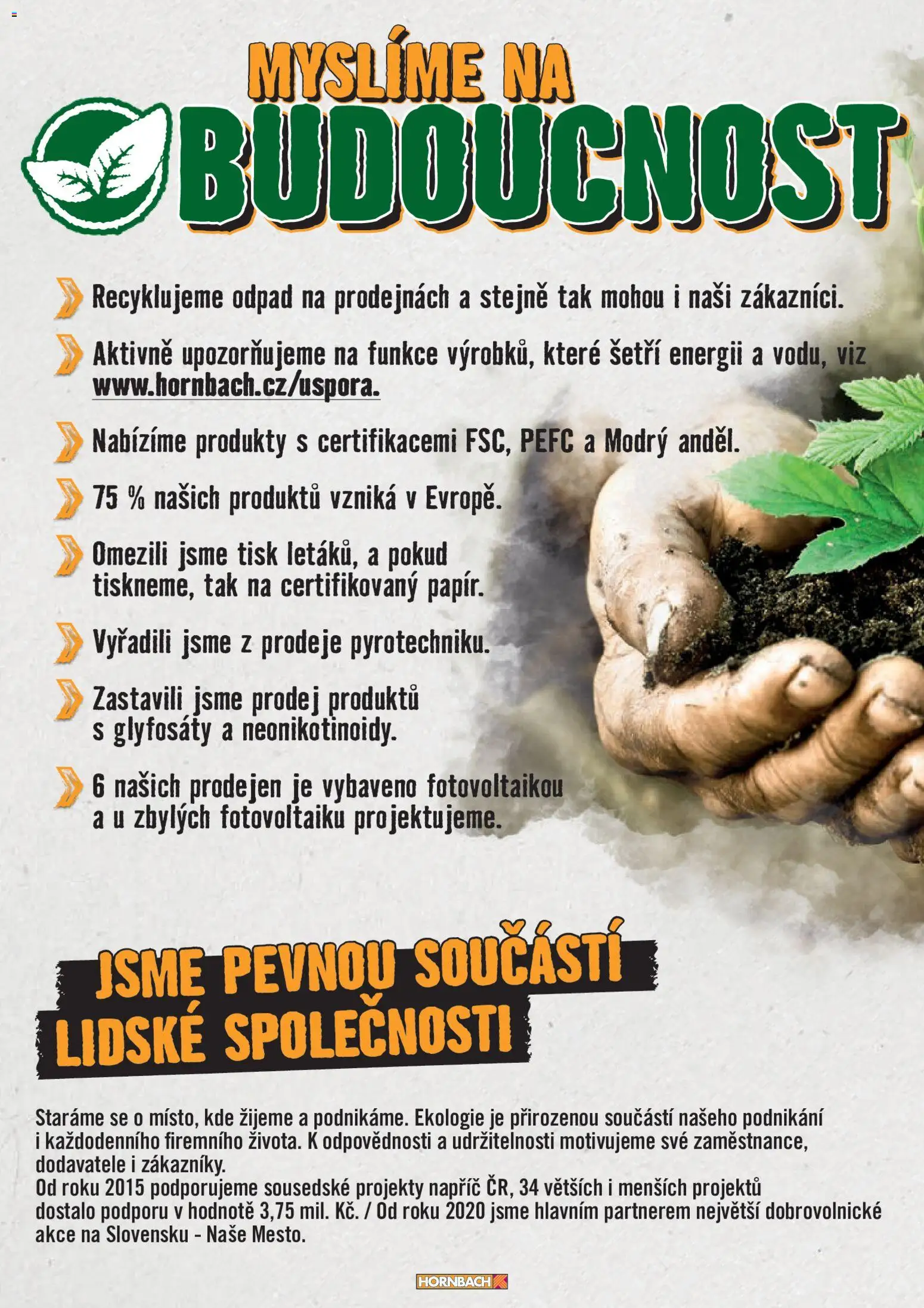 HORNBACH leták - Projektové výhody od 05.08.2026 | Strana: 14