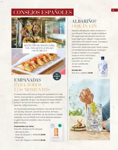 Hanos folder - Magazine Voorjaar 2026 - Voorbeeld van een folder van Hanos, geldig van 23.03.2026 | Pagina: 31 | Producten: Kaas, Gin, Fles, Kip