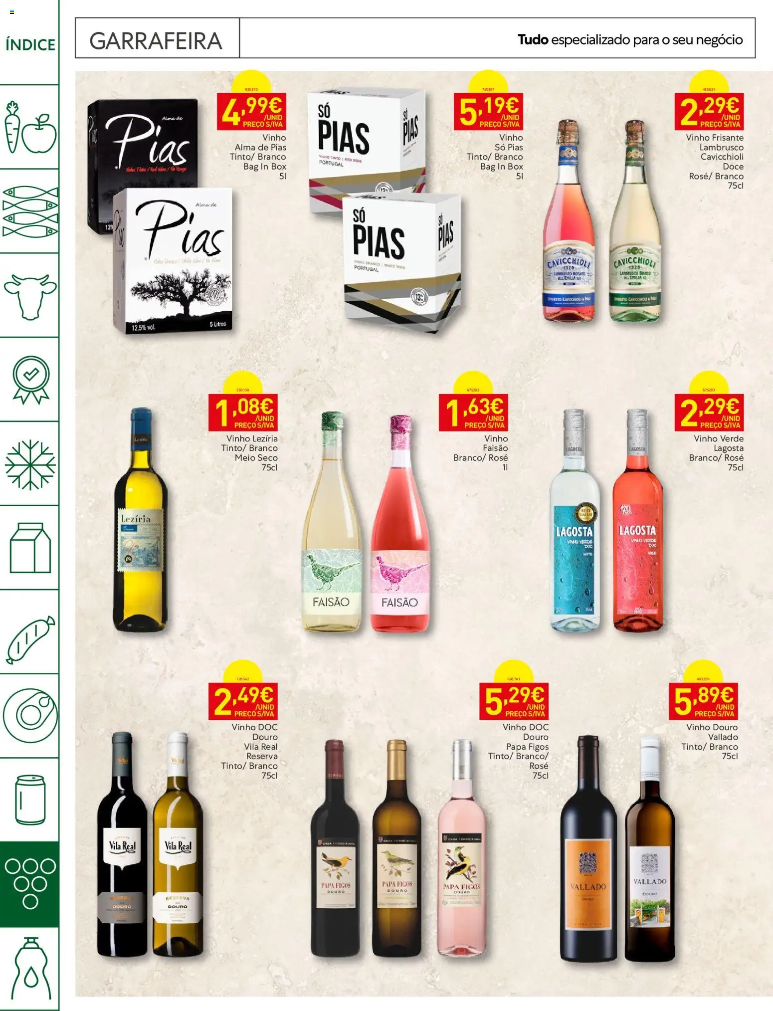 Recheio Horeca │ válido de 21/07/2026 | Página: 24 | Produtos: Lagosta, Vinho, Vinho tinto