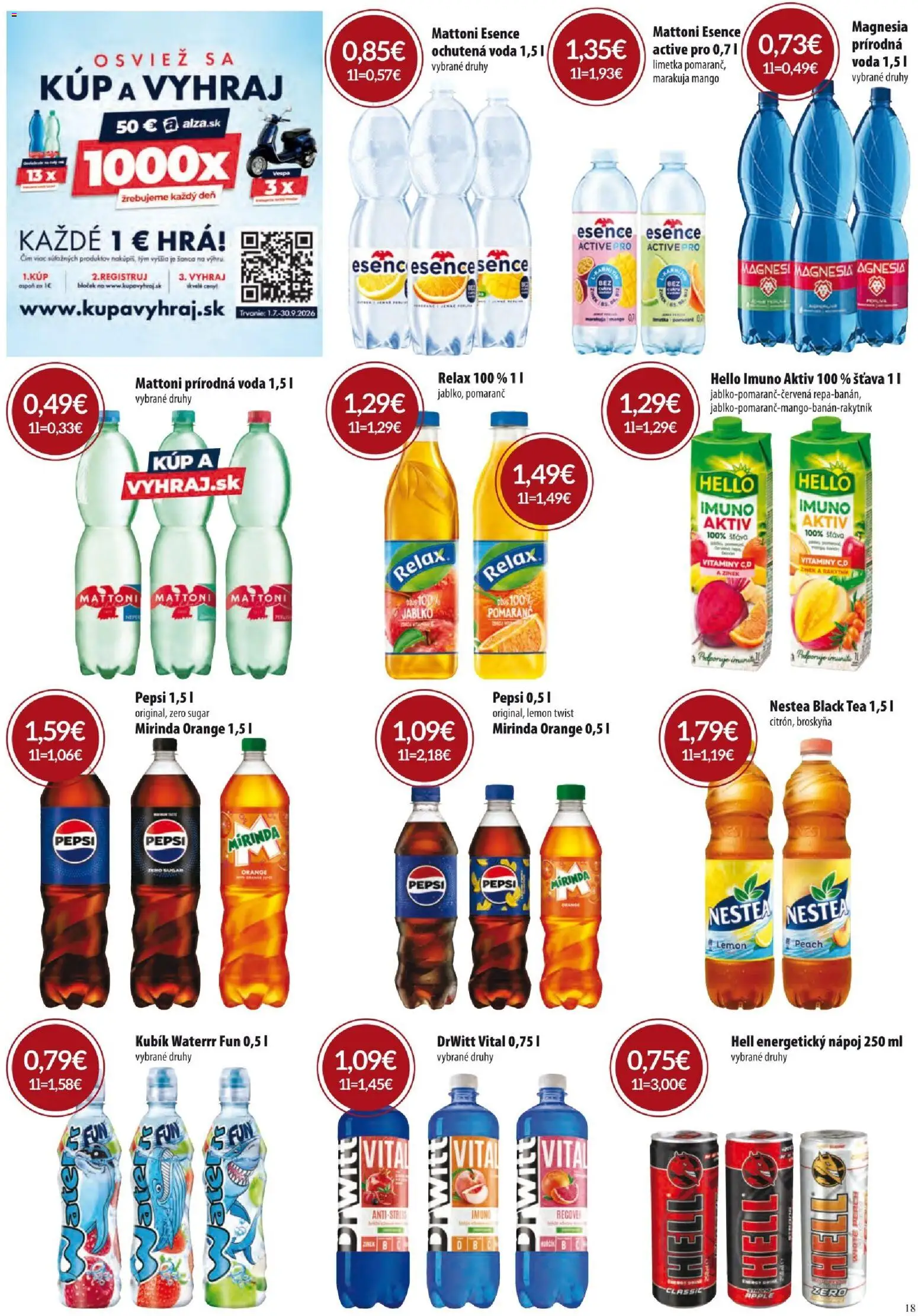 Nové KARMEN CBA akcie – leták je platný od 06.08.2026 | Strana: 18