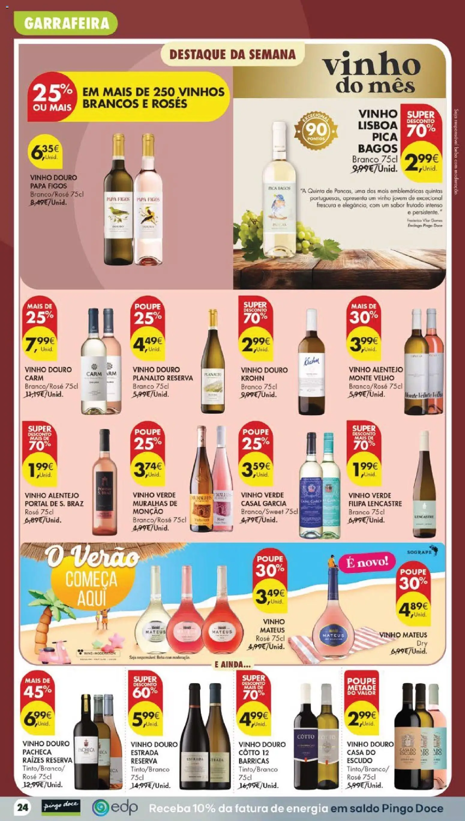 Pingo Doce folheto │ válido de 11/08/2026 | Página: 28 | Produtos: Figos, Papa, Vinho