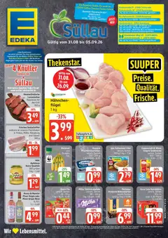 Edeka Prospekt Lübeck ab 31.08.2026 gültig