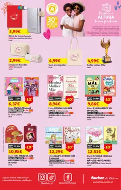 Pré-visualização Auchan - Beleza Interiores Spring válido de 21.04.2026 | Página: 16 | Produtos: Necessaire, Óculos, Óculos de sol, Algodão