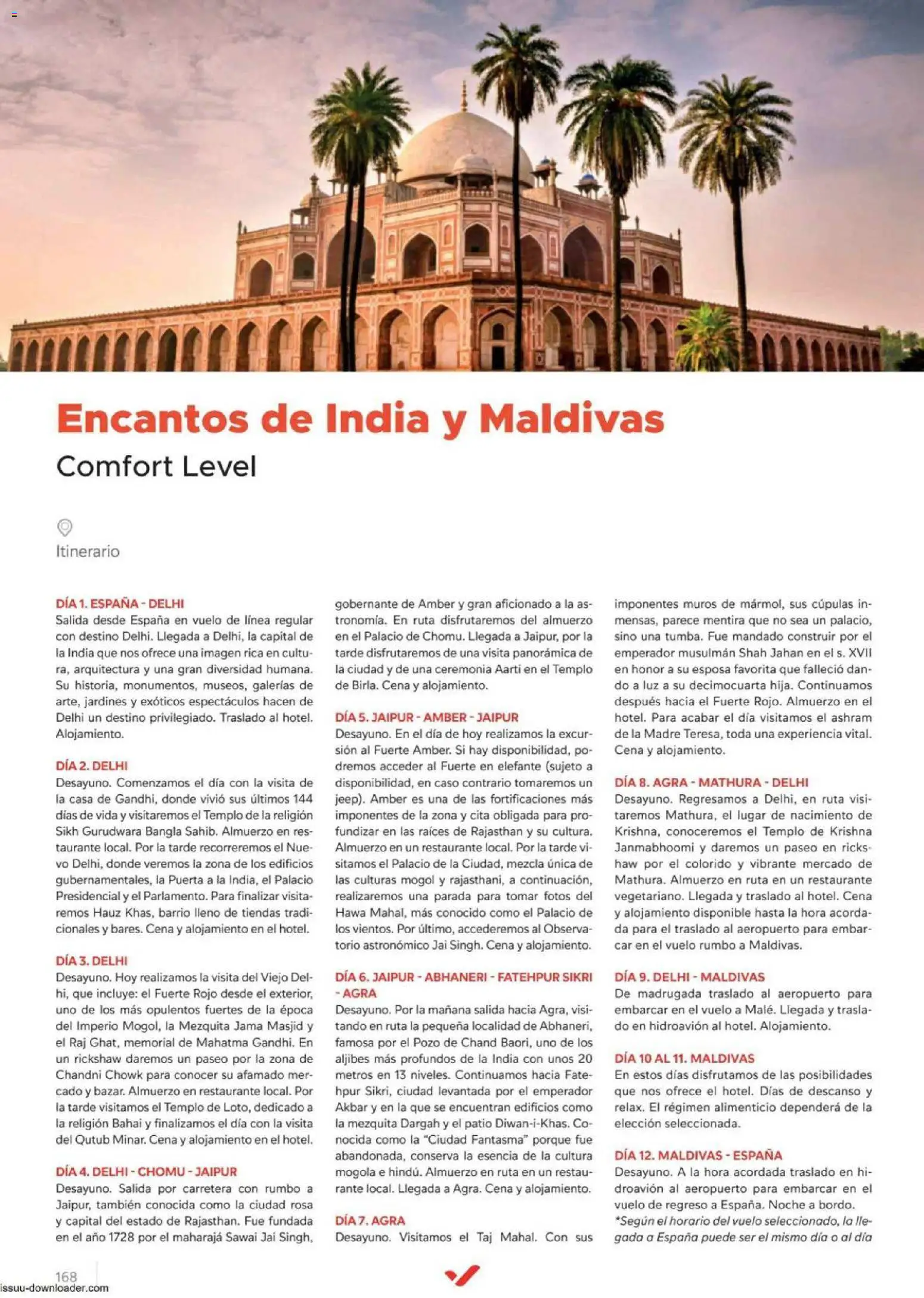 Halcón Viajes Comfort level 2026 │ válido desde el 04.06.2026 | Página: 168