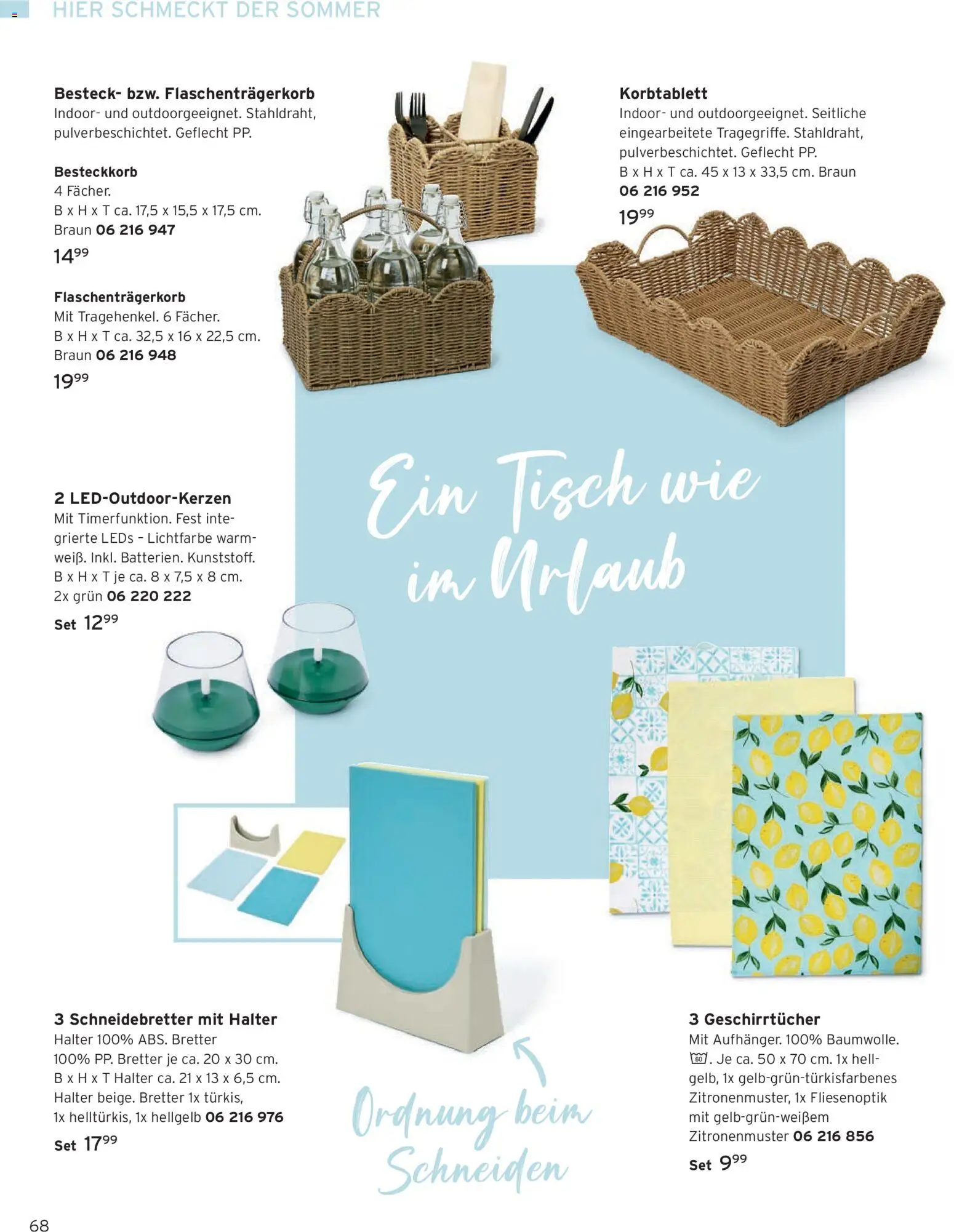 Angebote Tchibo – gültig ab 01.06.2026 | Seite: 68 | Produkte: Tisch