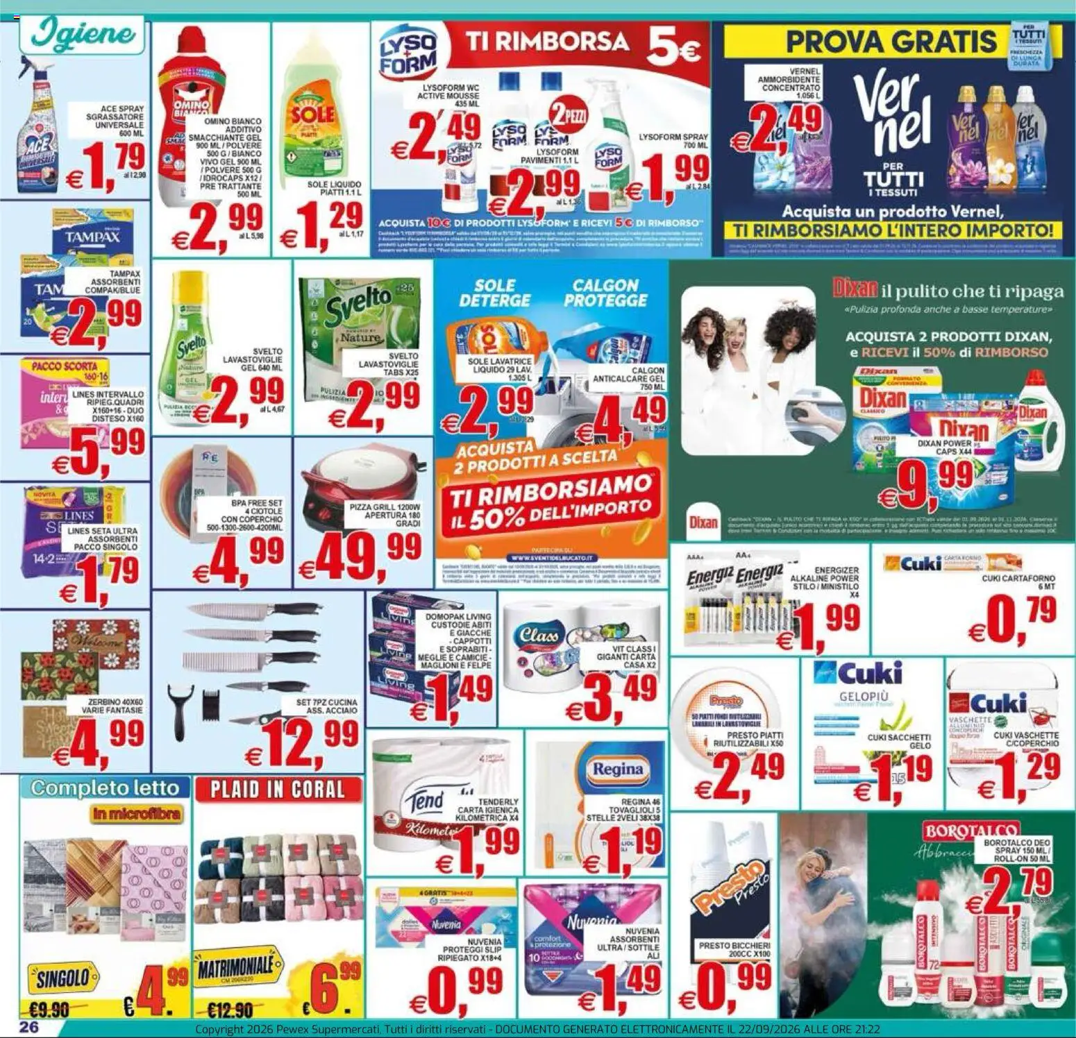 Volantino Pewex del 23/09/2026 | Pagina: 26