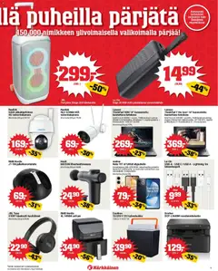 Kärkkäinen-mainoslehti voimassa 06.05.2026 alkaen | Sivu: 9 | Tuotteet: USB, Valvontakamera, Kylmälaukku, Älypuhelin