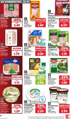 Kaufland Prospekt ab 30.07.2026 gültig | Seite: 38