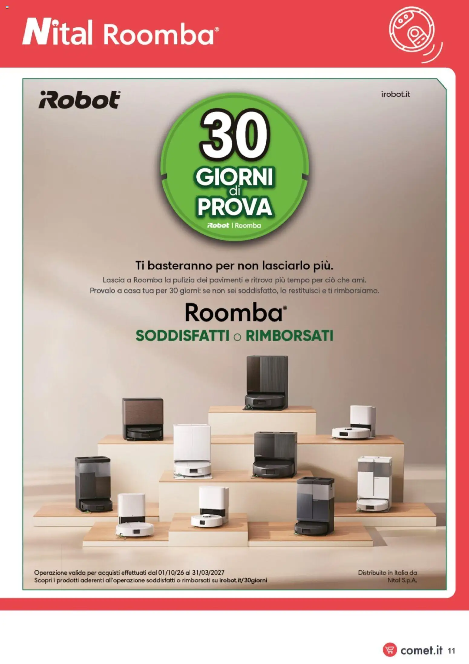Volantino Comet del 16/10/2026 | Pagina: 11 | Prodotti: Robot