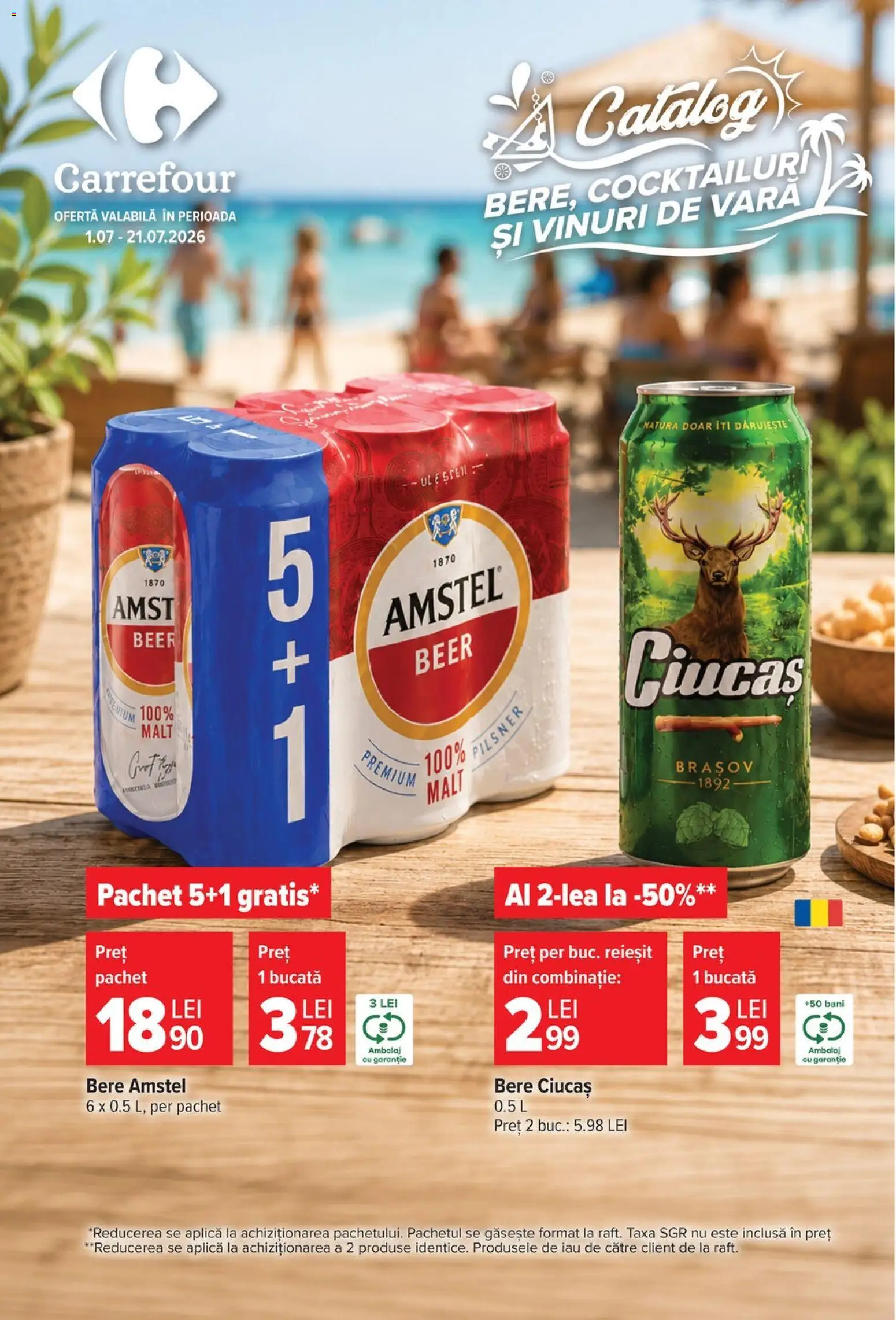 Carrefour Catalog Beer & Cocktails & Summer Wines 01.07.2026 catalogue cover