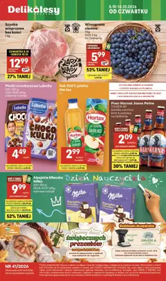 Pogląd oferty "Delikatesy Centrum gazetka" - ważna od 08.10.2026