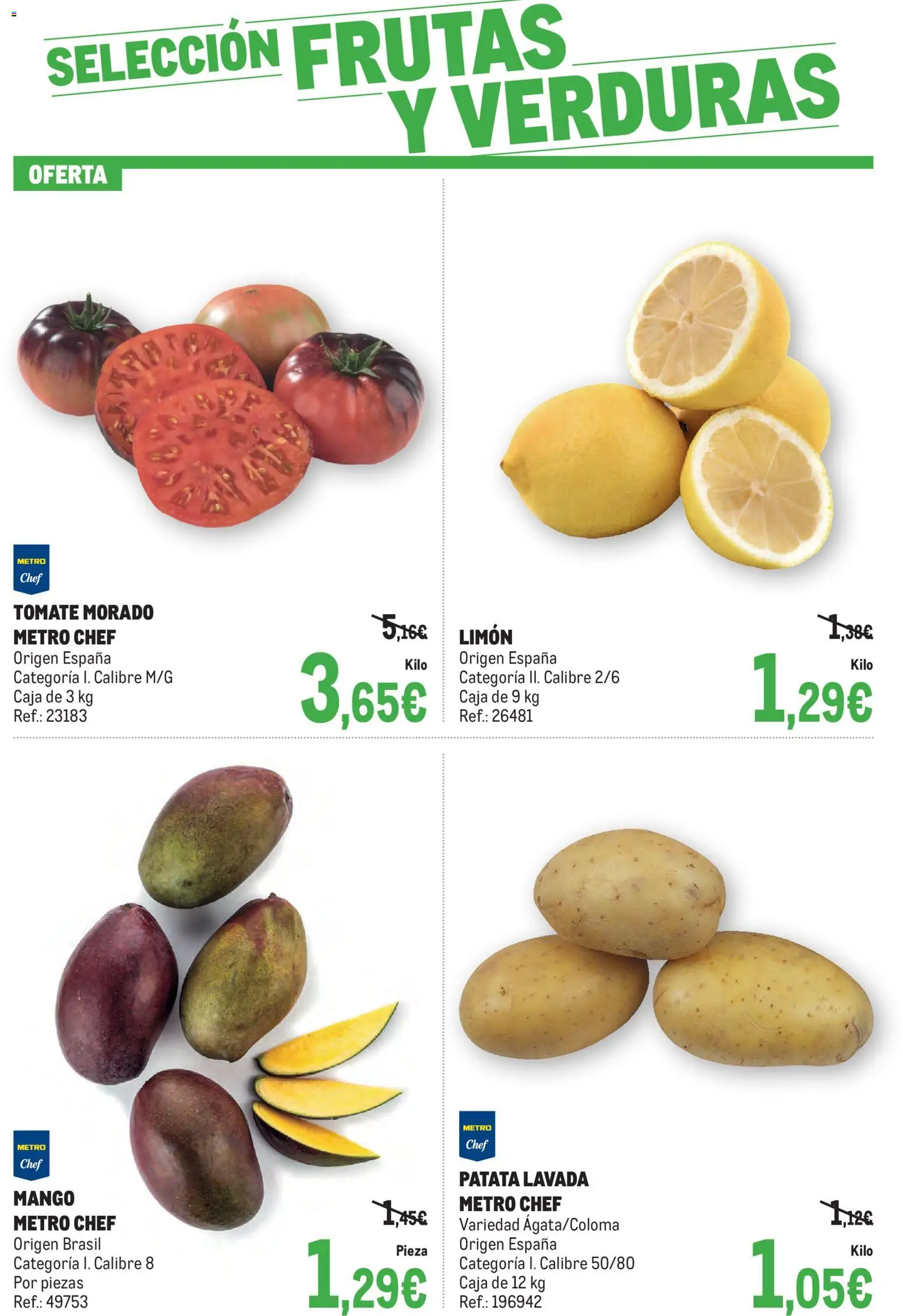 Makro Fresco Península │ válido desde el 29/09/2026 | Página: 3 | Productos: Verduras, Tomate, Limón, Mango
