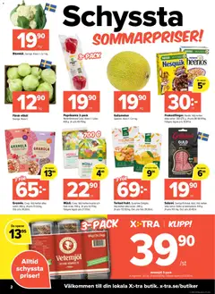 Coop X:-TRA erbjudanden - Förhandsvisning av reklamblad från butik Coop X:-TRA aktuell från 22/06/2026 | Sida: 2
