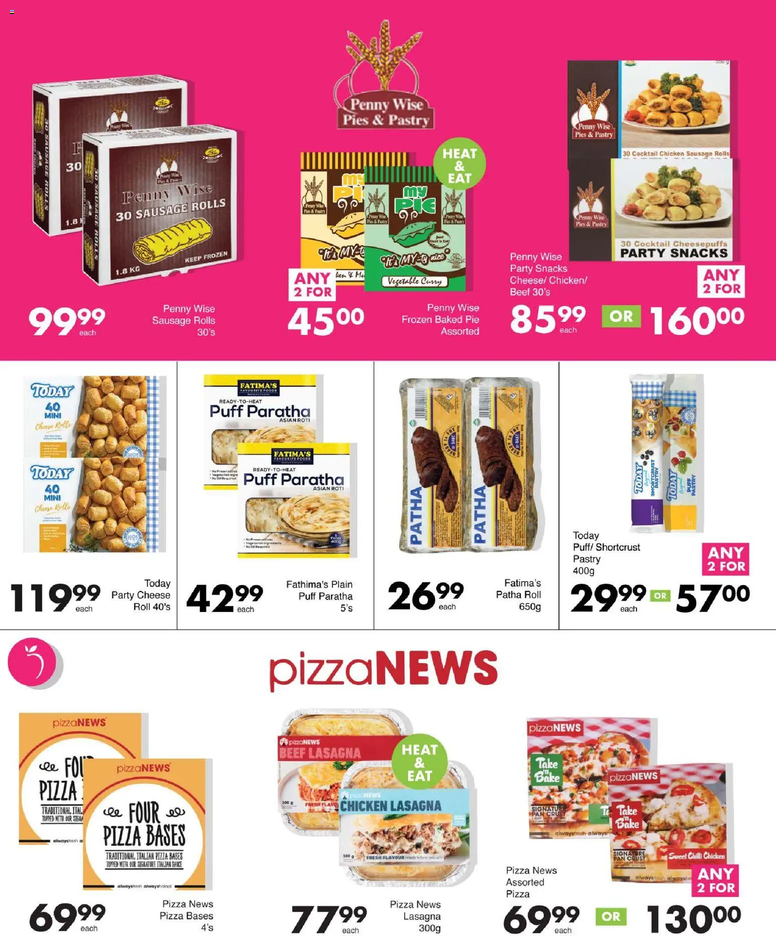 New Save catalogue – valid from 11.06.2026 | Page: 13 | Products: Cheese, Chaise, Pizza, Chicken