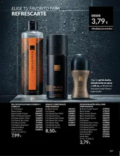 Vista previa Catálogo AVON campaña 6 válido desde el 01.06.2026 | Página: 107 | Productos: Gel de ducha, Desodorante, Body, Ducha