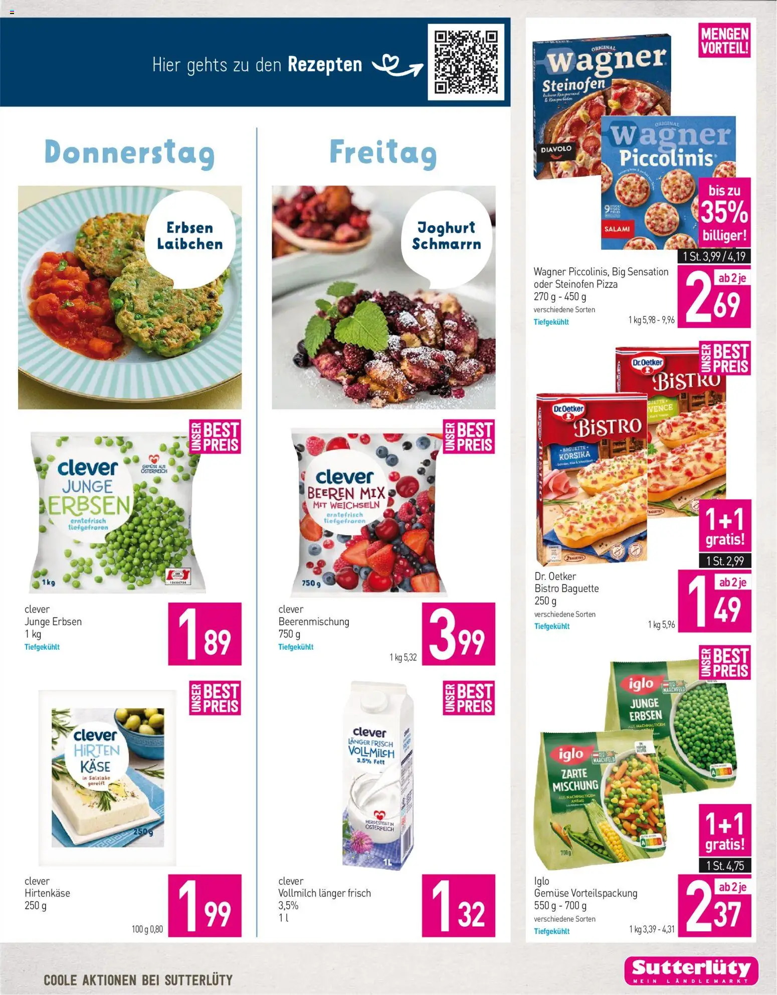 Sutterlüty Flugblatt gültig ab 31.08.2026 | Seite: 5 | Produkte: Gemüse, Mais, Vollmilch, Salami