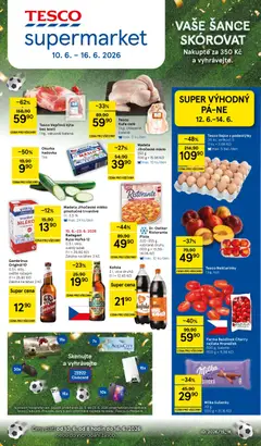 Náhled letáku Tesco leták - Supermarket od 10.06.2026