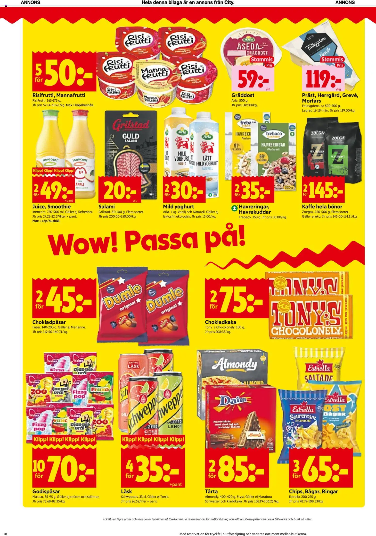 ICA Kvantum reklamblad aktuell från 26/10/2026 | Sida: 18