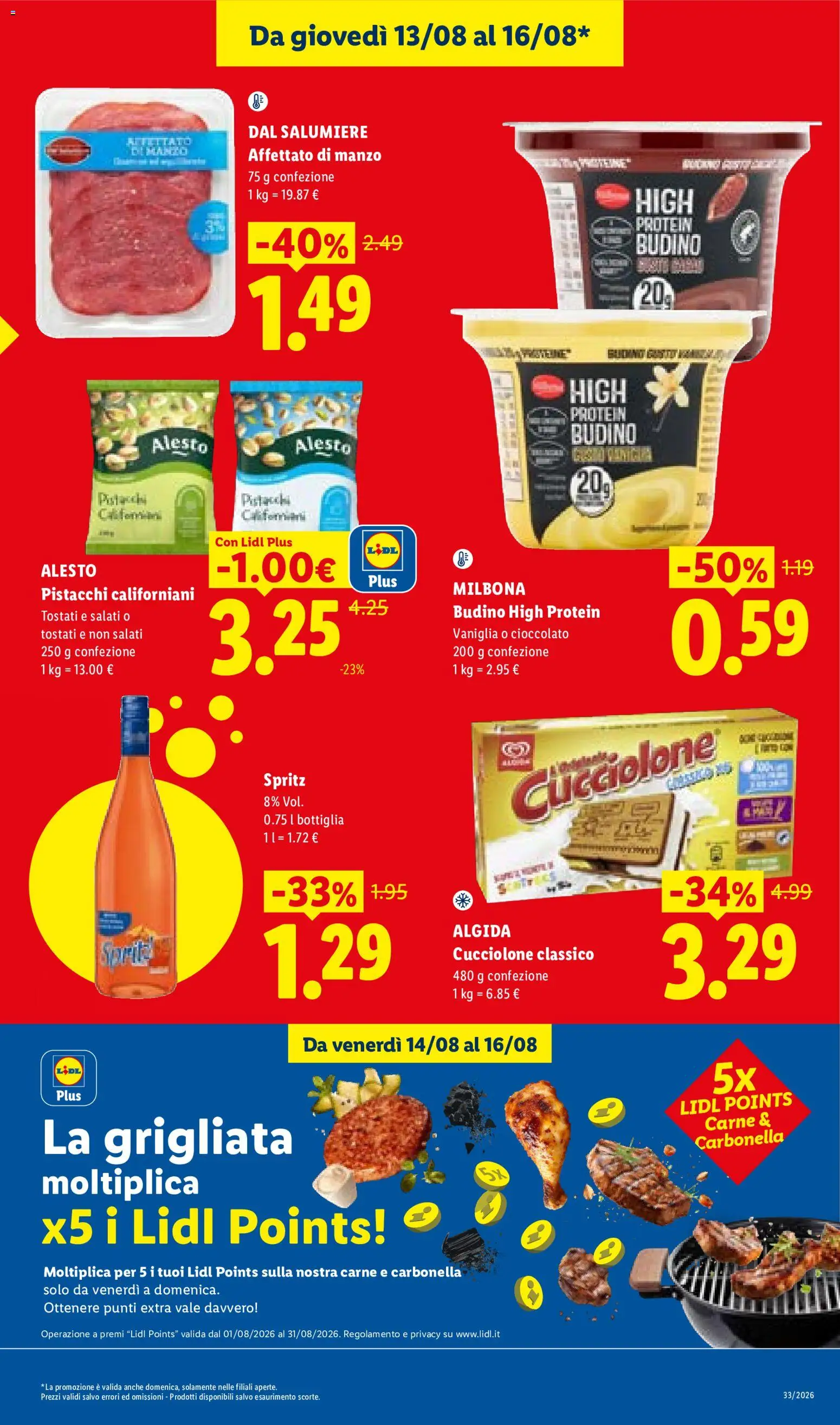 Volantino Lidl del 13/08/2026 | Pagina: 3