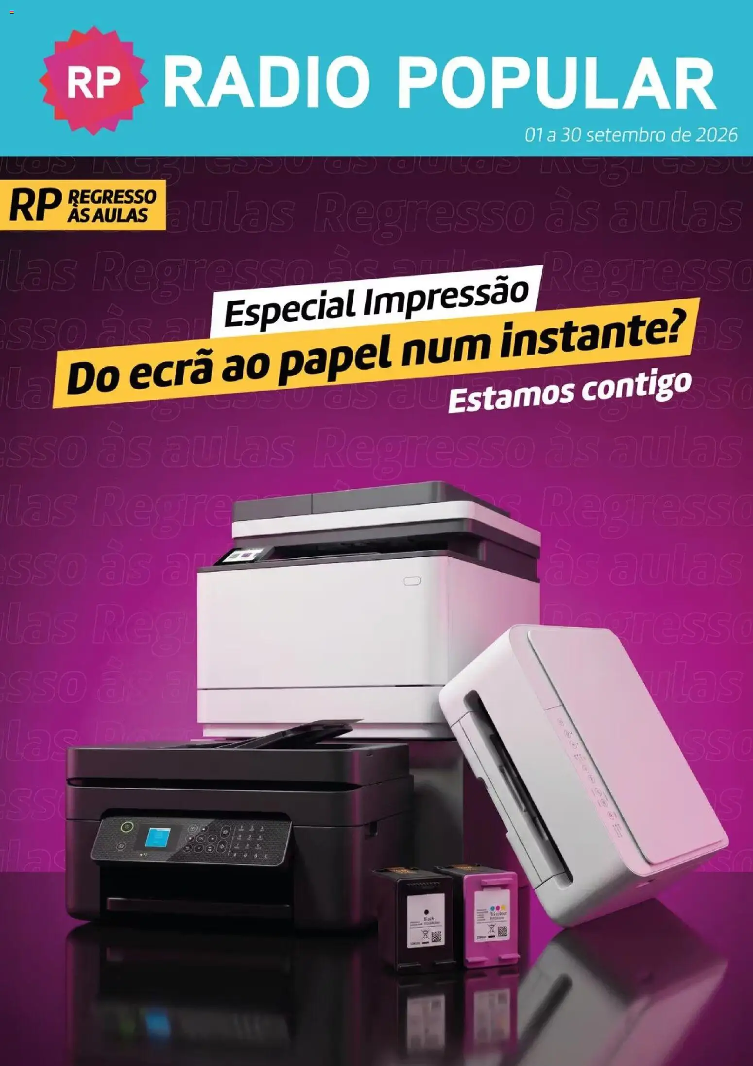 Radio Popular Estamos contigos │ válido de 01/09/2026 | Página: 1 | Produtos: Rádio