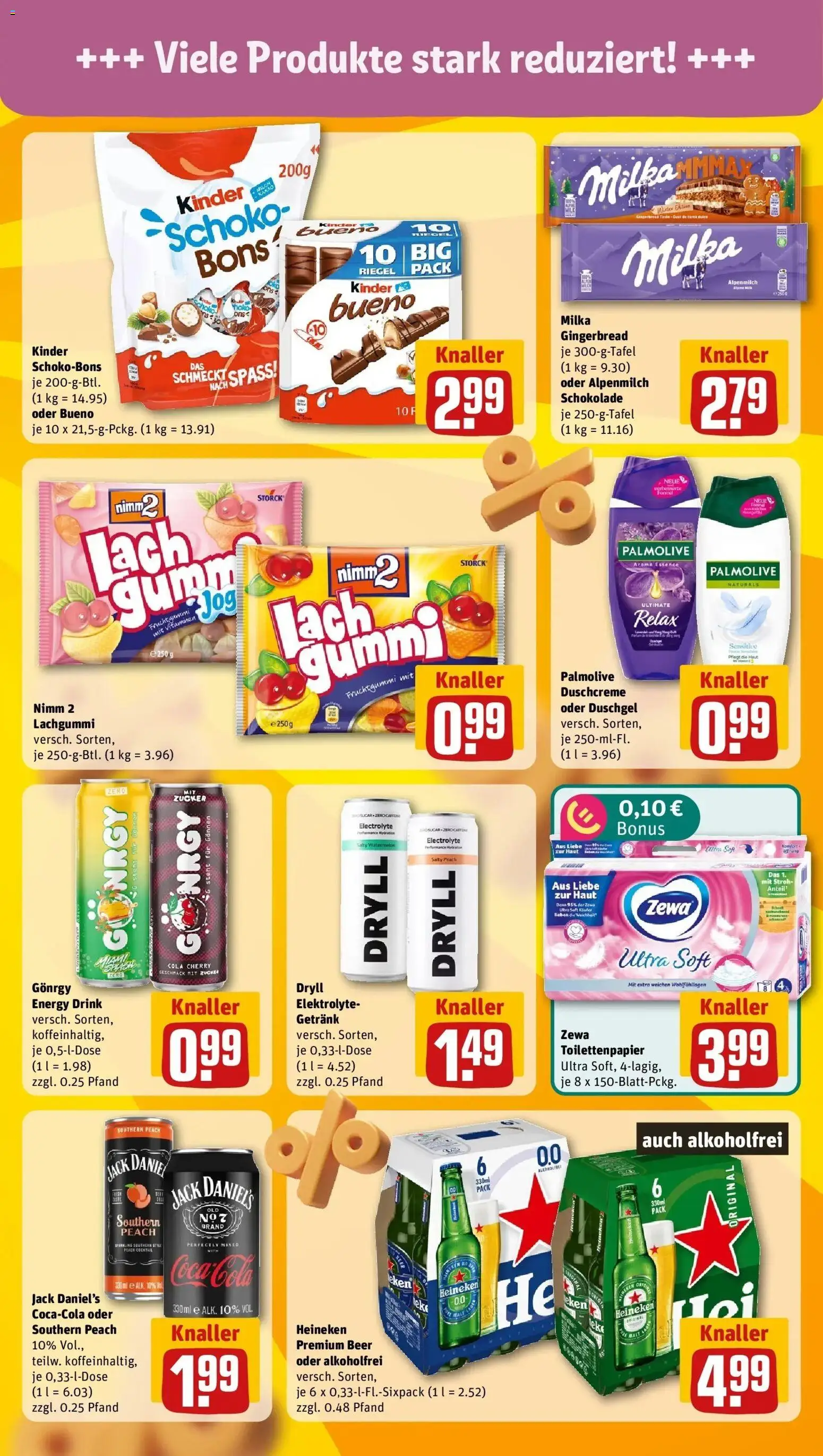 REWE Prospekt ab 21.09.2026 zum Blättern » Angebote | Seite: 5 | Produkte: Energy, Schokolade, Zewa, Zucker