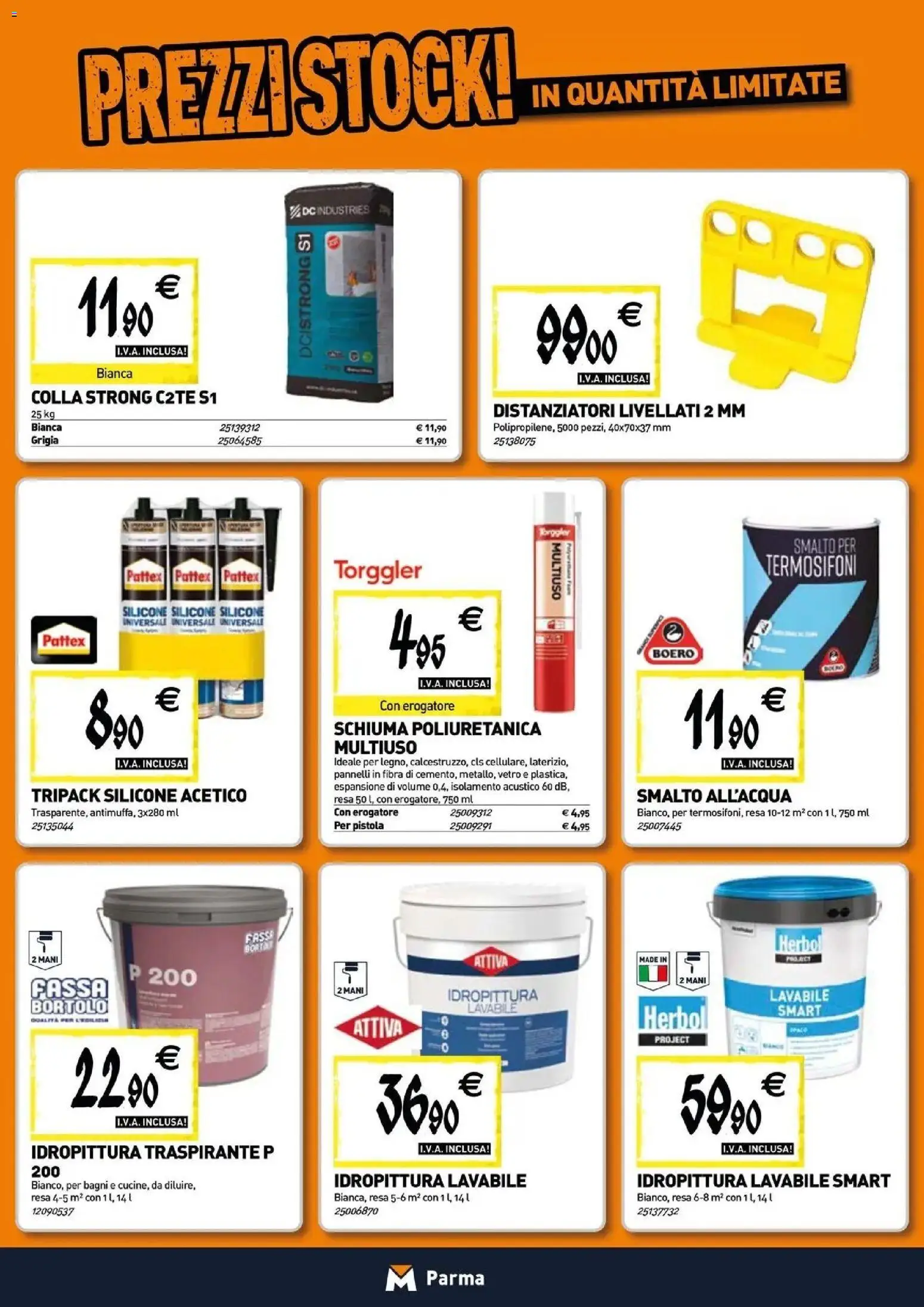 Nuovo TECNOMAT - Straordinari prezzi stock! dal 30/07/2026 > offerte anteprima 🛍️ | Pagina: 12 | Prodotti: Schiuma, Colla, Silicone