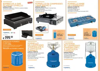 Anteprima del volantino Brico OK volantino Barbecue valido a partire dal 05/03/2026 | Pagina: 4 | Prodotti: Barbecue, Barbecue a gas, Fornelli, Fornello