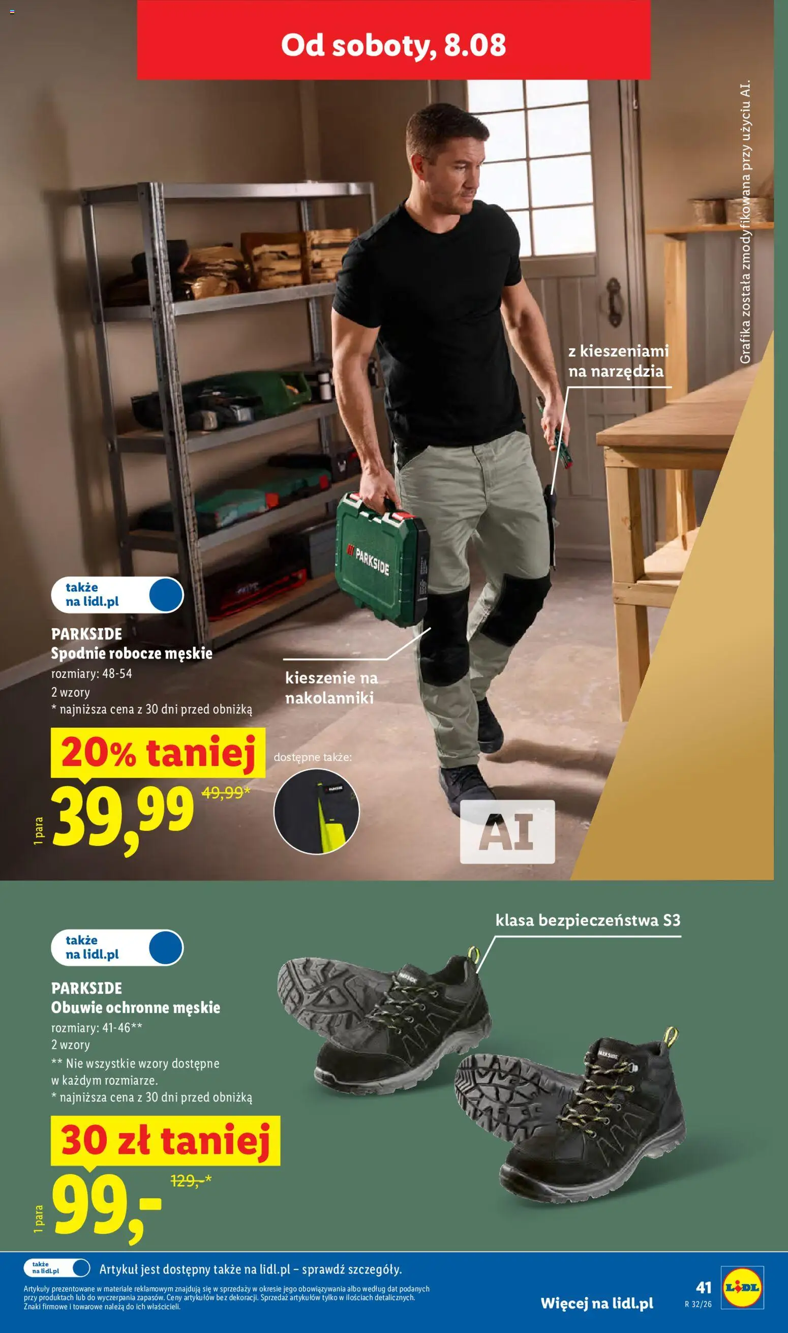 Lidl Polsko katalog od 03.08.2026 | Strana: 47 | Produkty: Parkside