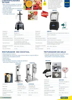 Pré-visualização Makro Equipamento Profissional de Cozinha e Catering válido de 09/06/2026 | Página: 7 | Produtos: Batedeira, Base, Gelado, Café