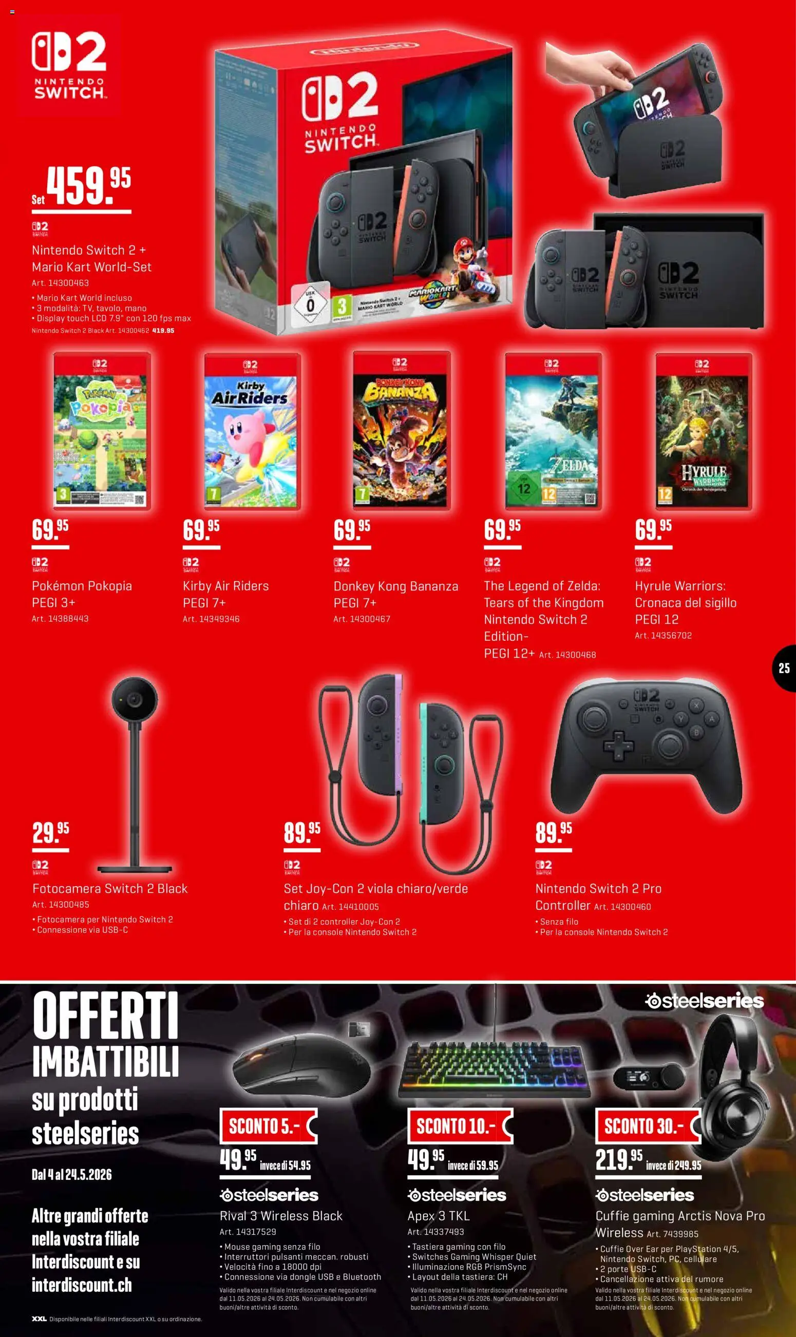 Interdiscount aktionen Hit Della Settimana – gültig ab 11.05.2026 | Seite: 25 | Produkte: Playstation, Usb