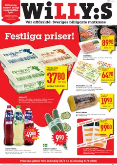 Willys erbjudanden - Förhandsvisning av reklamblad från butik Willys aktuell från 25.05.2026